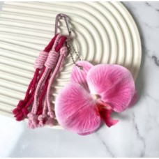 Orchid Bag Charm